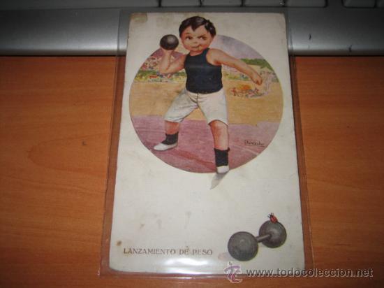 Coleccionismo deportivo: LANZAMIENTO DE PESO :CHANTECLER - Foto 1