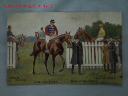 Coleccionismo deportivo: TARJETA POSTAL INGLESA - Foto 1