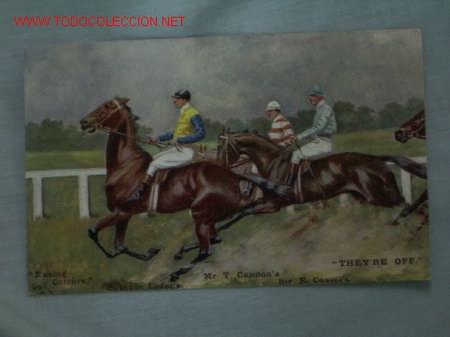 Coleccionismo deportivo: TARJETA POSTAL INGLESA - Foto 1