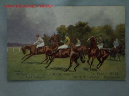 Coleccionismo deportivo: TARJETA POSTAL INGLESA - Foto 1
