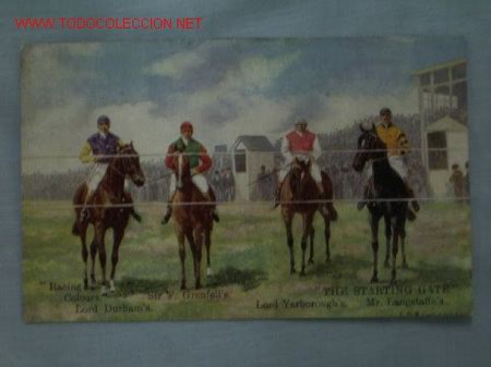 Coleccionismo deportivo: TARJETA POSTAL INGLESA - Foto 1