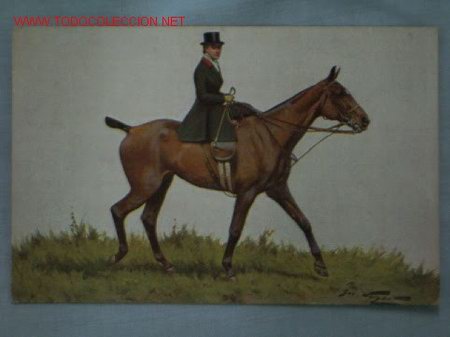Coleccionismo deportivo: TARJETA POSTAL CAZA - Foto 1