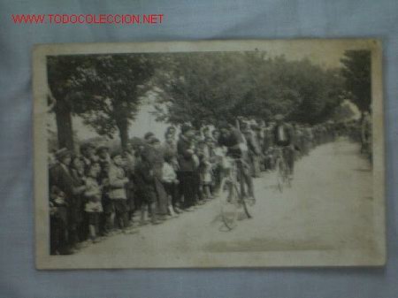 Coleccionismo deportivo: TARJETA POSTAL CICLISTA - Foto 1