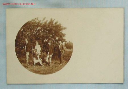 Coleccionismo deportivo: TARJETA POSTAL CAZA - Foto 1