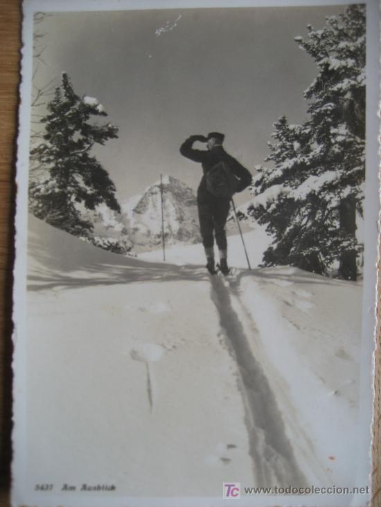 Coleccionismo deportivo: Esqui. Am Ausblick 5437. St. Moritz. Sin circular - Foto 1
