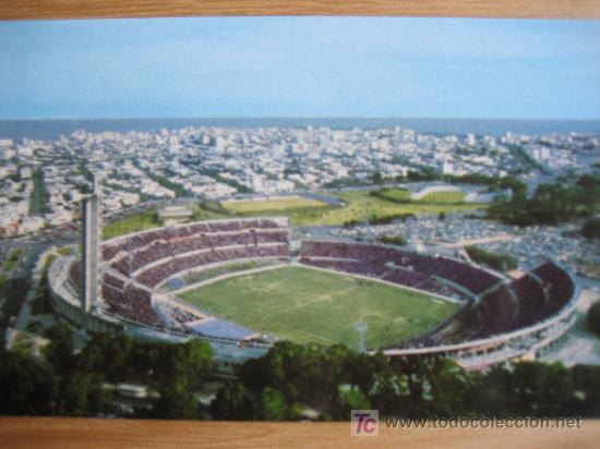 Coleccionismo deportivo: Estadio Centenario. Montevideo. Postal sin circular - Foto 1