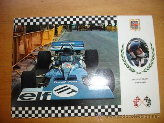 Coleccionismo deportivo: JACKIE STEWART TYRRELL - Foto 1