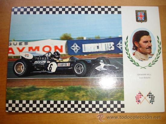 Coleccionismo deportivo: GRAHAM HILL LOTUS  49C - Foto 1
