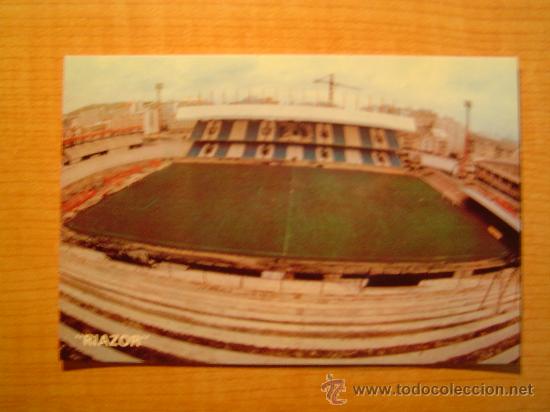 Coleccionismo deportivo: POSTAL ESTADIO RIAZOR  - LA CORU&Ntilde;A N&ordm; 15 SIN CIRCULAR - Foto 1