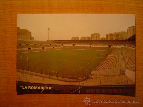 Coleccionismo deportivo: POSTAL ESTADIO LA ROMAREDA - ZARAGOZA  N&ordm; 6 SIN CIRCULAR - Foto 1