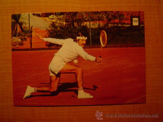 Coleccionismo deportivo: POSTAL TENIS SIN CIRCULAR - Foto 1