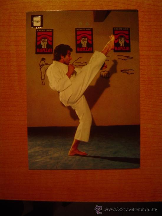 Coleccionismo deportivo: POSTAL SERIE KARATE MAE - GERI N&ordm; 4 SIN CIRCULAR - Foto 1