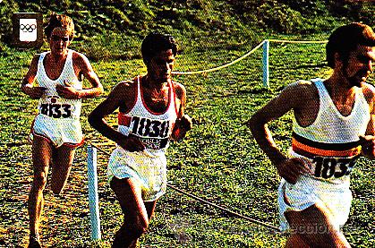 Coleccionismo deportivo: POSTAL ATLETISMO - Foto 1