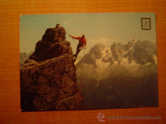 Coleccionismo deportivo: POSTAL ESCALADOR SIN CIRCULAR - Foto 1