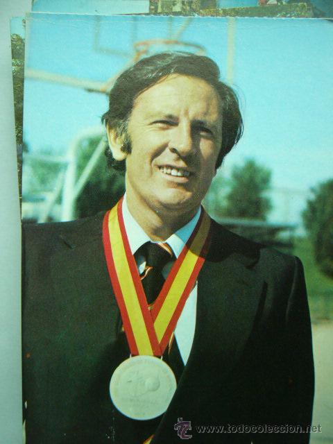 Coleccionismo deportivo: POSTAL ANTONIO DIAZ MIGUEL.    ESCRITA. - Foto 1