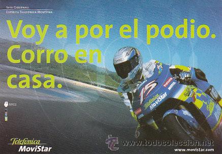 Coleccionismo deportivo: Sete Gibernau, motorista - Foto 1
