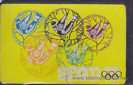 Coleccionismo deportivo: POSTAL OLIMPIADA MEJICO 1968 - Foto 1