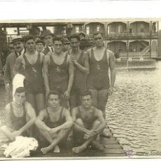 Coleccionismo deportivo: (F-0049)POSTAL FOTOGRAFICA SELECCION DE WATERPOLO,ESPAÑA-ITALIA 1920-LLUIS GIBERT I RIERA