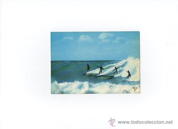 Coleccionismo deportivo: POSTAL SURF LA COSTA VASCA FRANCESA - Foto 1