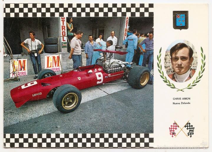 Coleccionismo deportivo: Ferrari. F&oacute;rmula 1 Chris Amon - Foto 1