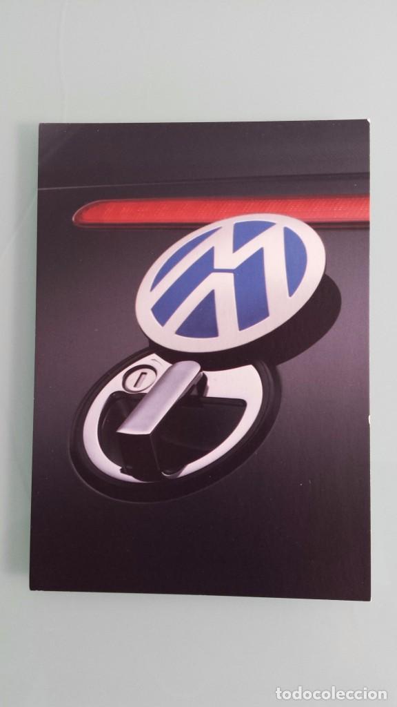 Coleccionismo deportivo: Postal Volkwagen Bew Beetle 1998 - Foto 1