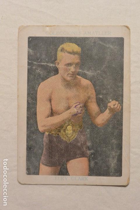 Coleccionismo deportivo: CROMO BOXEO Elky Clark. AMATLLER - Foto 1