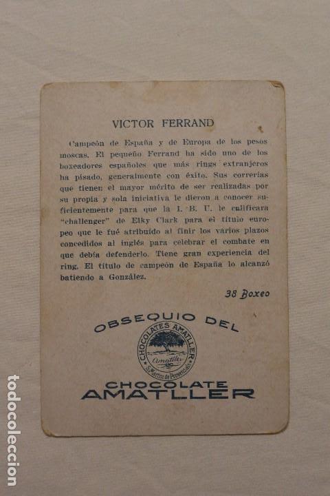Coleccionismo deportivo: Victor Ferrand - Foto 2