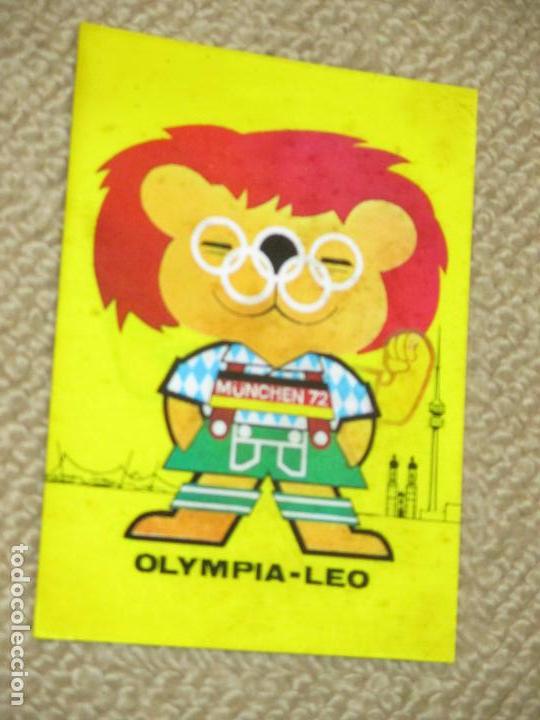 Coleccionismo deportivo: Mascota de la olimpiada de Munich de 1972, postal tridimensional - Foto 1
