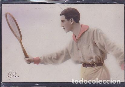 Coleccionismo deportivo: POSTAL ROMANTICA TENIS - Foto 1