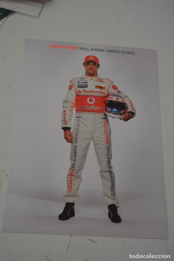Coleccionismo deportivo: GRAN POSTAL DE JENSON BUTTON - Foto 1