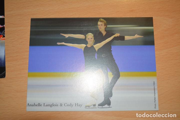 Coleccionismo deportivo: POSTAL  DE ANABELLE LANGLOIS Y CODE HAY  (PATINAJE ARTISTICO) - Foto 1