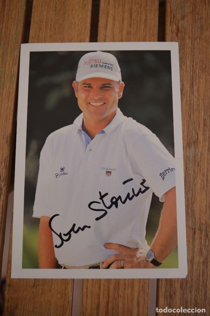 Coleccionismo deportivo: POSTAL DE SVEN STR&Uuml;VER (GOLF) - Foto 1