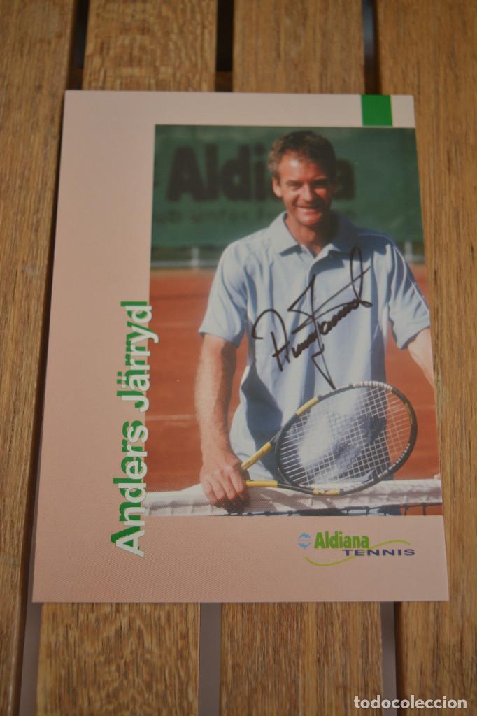 Coleccionismo deportivo: POSTAL DE ANDERS JARRYD (TENIS) - Foto 1