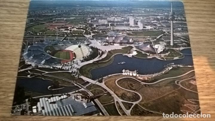 Coleccionismo deportivo: Munich. Postal del parque ol&iacute;mpico - Foto 1