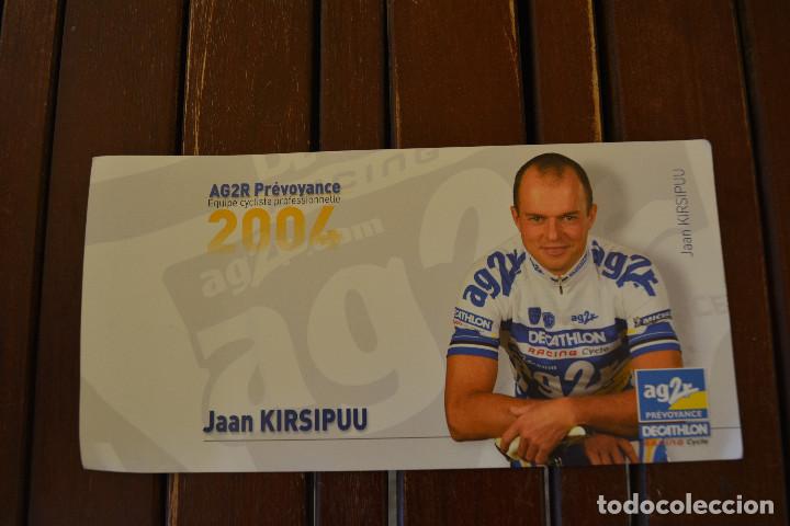 Coleccionismo deportivo: POSTAL DEL CICLISTA JAAN KIRSIPUU - Foto 1