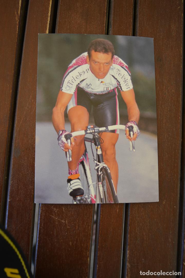 Coleccionismo deportivo: POSTAL DEL CICLISTA OLAF LUDWIG - Foto 1