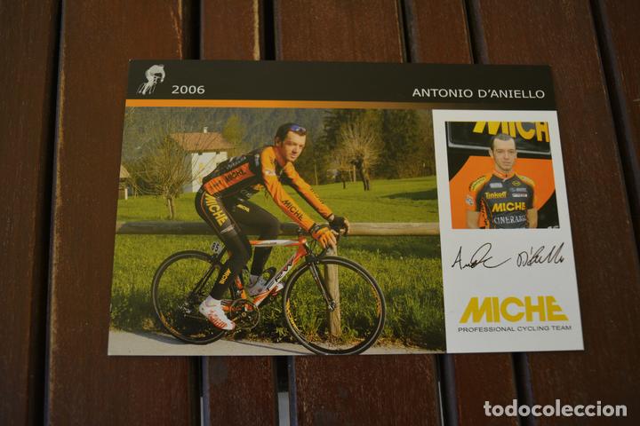 Coleccionismo deportivo: POSTAL DEL CICLISTA ANTONIO DANIELLO - Foto 1