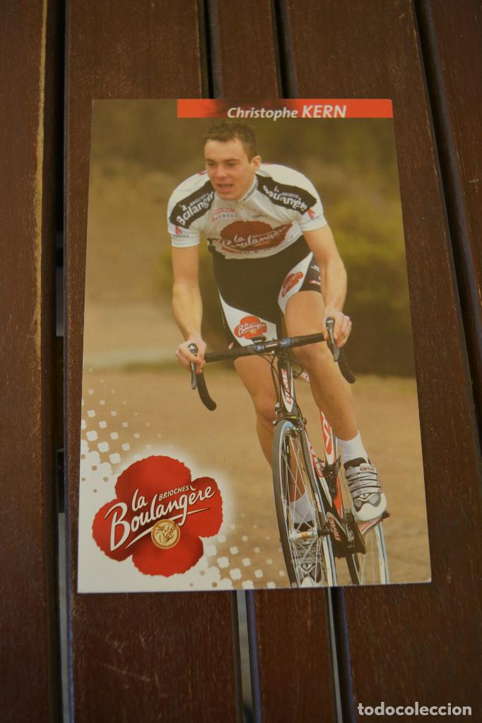 Coleccionismo deportivo: POSTAL DEL CICLISTA CHRISTOPHE KERN - Foto 1