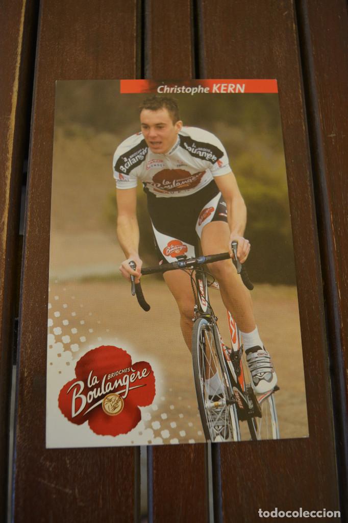 Coleccionismo deportivo: POSTAL DEL CICLISTA CHRISTOPHE KERN - Foto 1