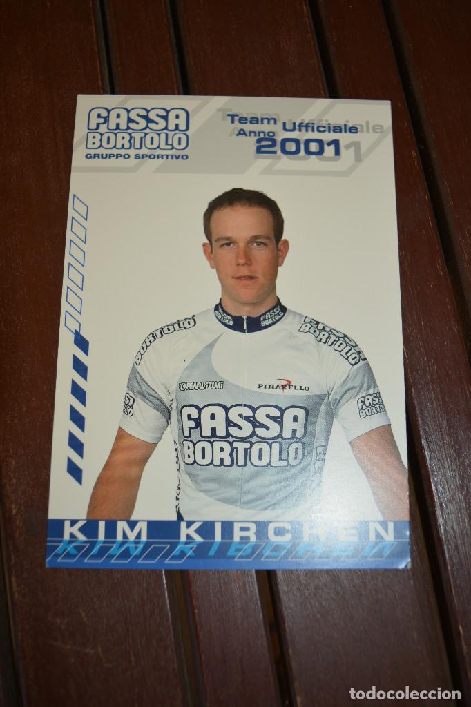 Coleccionismo deportivo: POSTAL DEL CICLISTA KIM KIRCHEN - Foto 1