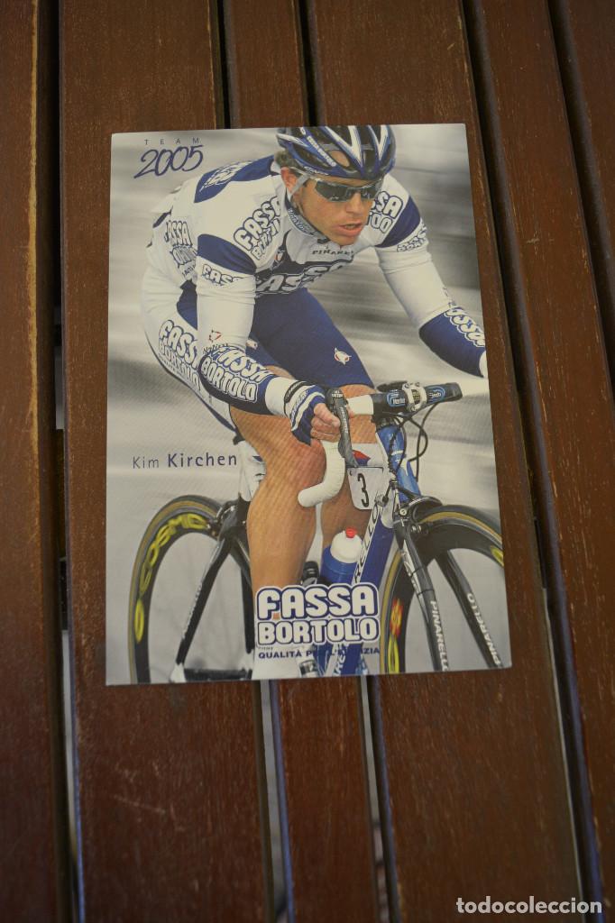 Coleccionismo deportivo: POSTAL DEL CICLISTA KIM KIRCHEN - Foto 1