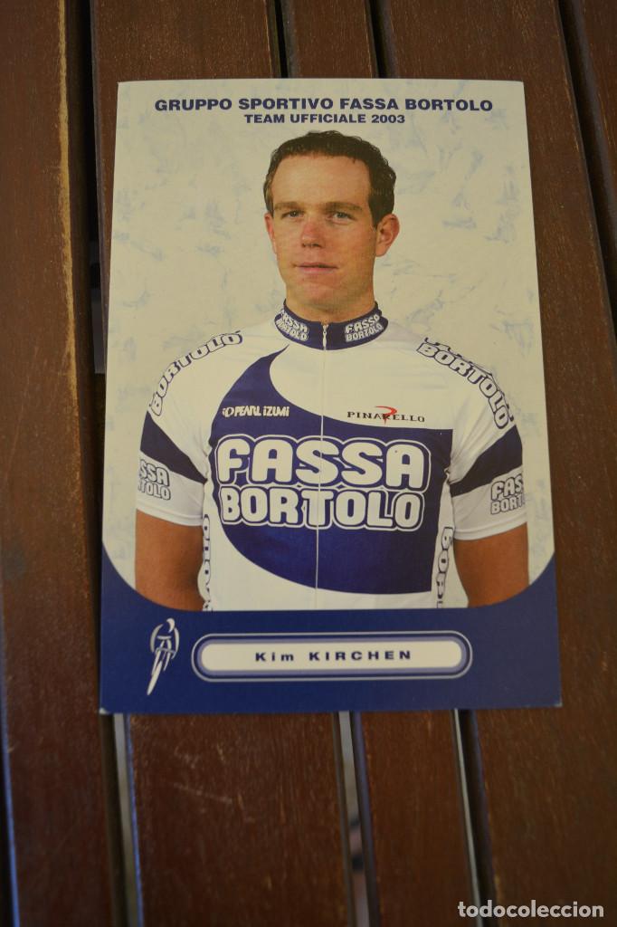 Coleccionismo deportivo: POSTAL DEL CICLISTA KIM KIRCHEN - Foto 1