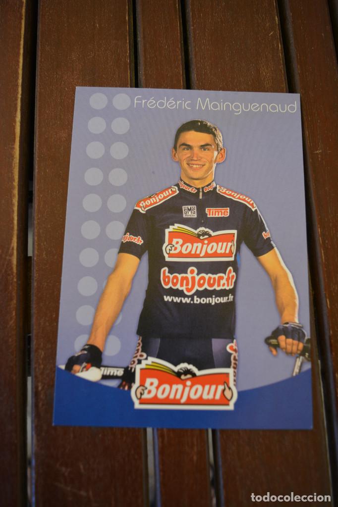 Coleccionismo deportivo: POSTAL DEL CICLISTA FREDERIC MAINQUENAUD - Foto 1
