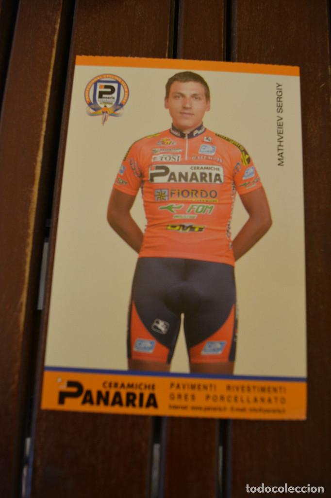 Coleccionismo deportivo: POSTAL DEL CICLISTA SERGIY MATHVEIEV - Foto 1
