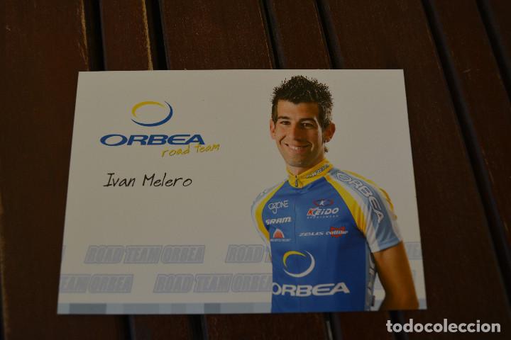 Coleccionismo deportivo: POSTAL DEL CICLISTA IVAN MELERO - Foto 1