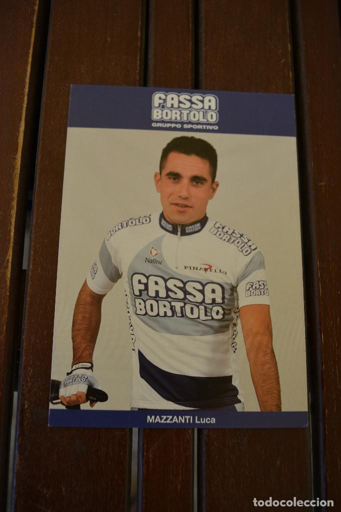Coleccionismo deportivo: POSTAL DEL CICLISTA LUCA MAZZANTI - Foto 1