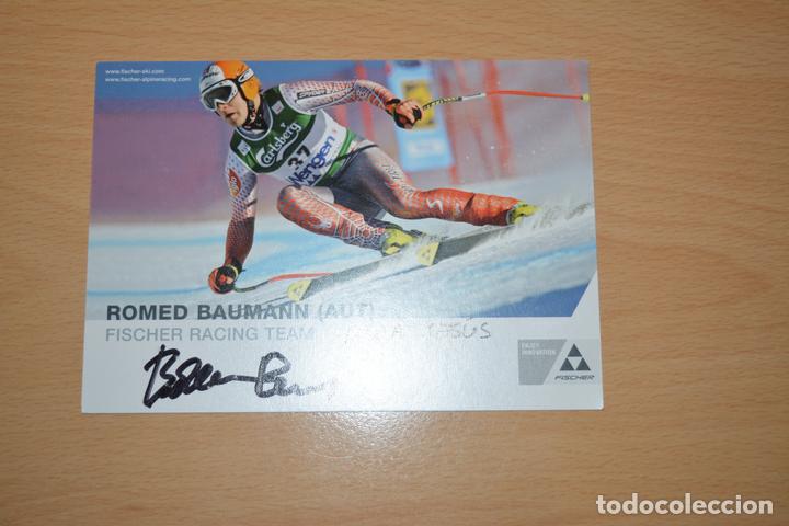 Coleccionismo deportivo: FOTO DE ROMED BAUMANN (AUSTRIA).ESQUI - Foto 1
