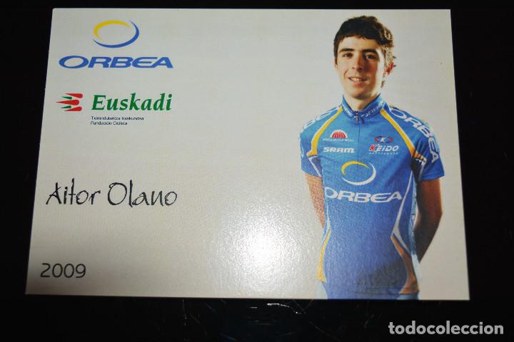 Coleccionismo deportivo: POSTAL DE AITOR OLANO (ORBEA).CICLISTA - Foto 1