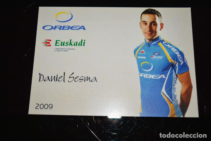 Coleccionismo deportivo: POSTAL DE DANIEL SESMA (ORBEA).CICLISTA - Foto 1
