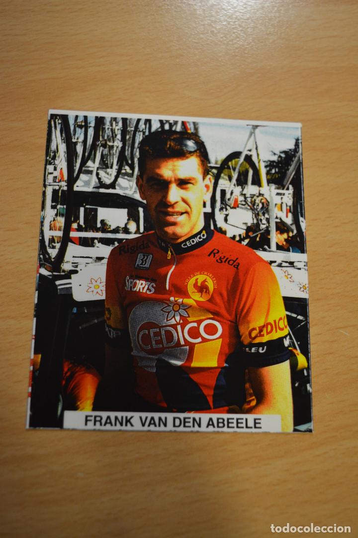 Coleccionismo deportivo: POSTAL DEL CICLISTA FRANK VAN DEN ABELE (CEDICO) - Foto 1